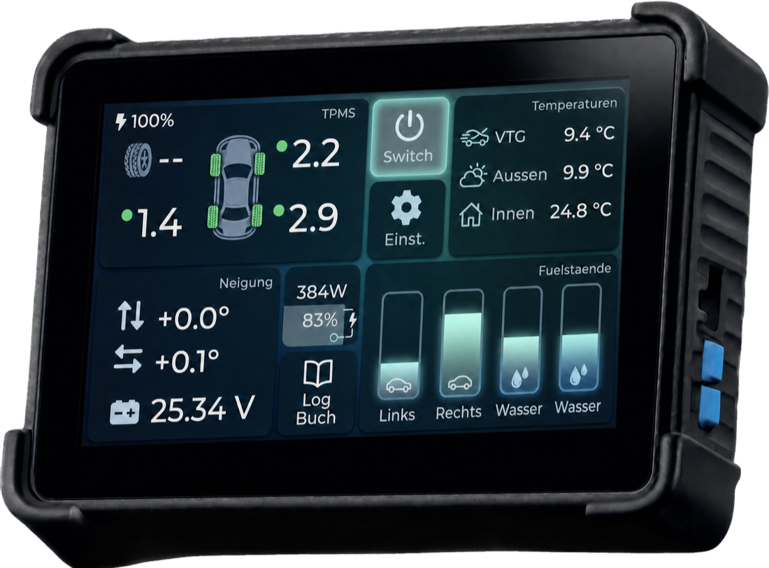 AirX Touch Bedien- und Anzeigeeinheit